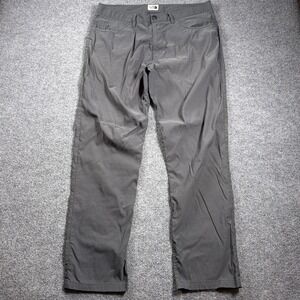 The North Face Sprag 5 Pocket Pants Mens 36x30 Grey Hiking Outdoor Stretch